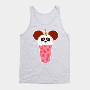 Boba tea panda Tank Top